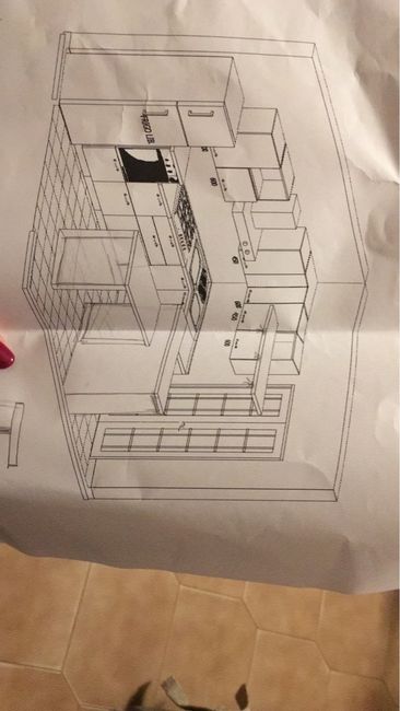 Ecco il progetto della mia cucina - 1