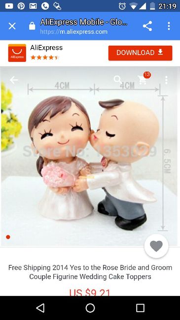 Cake topper - 1