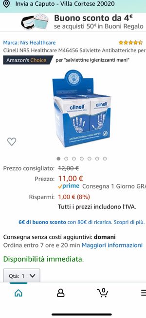 🅰️🅰️🅰️bottiglina gel igienizzante cercasi‼️ 2