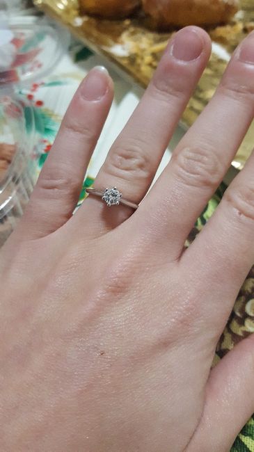  Ragazze 😍 Anello di fidanzamento  - 1