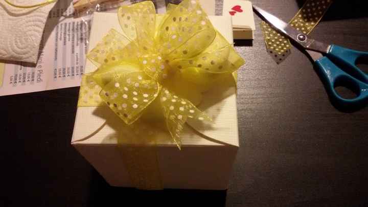 1^ prova confezionamento bomboniere - fai fa me! - 1