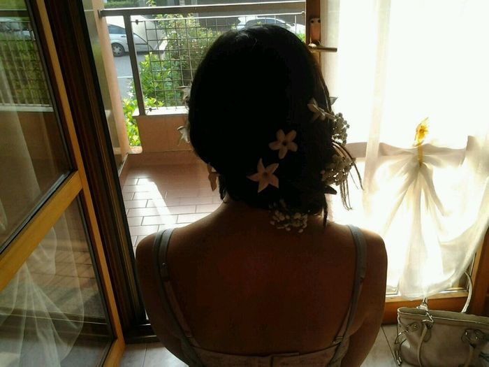 Spose dai capelli lisci:foto delle vostre acconciature? - 1