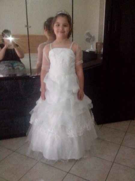 Mia figlia con il vestito !  - 1