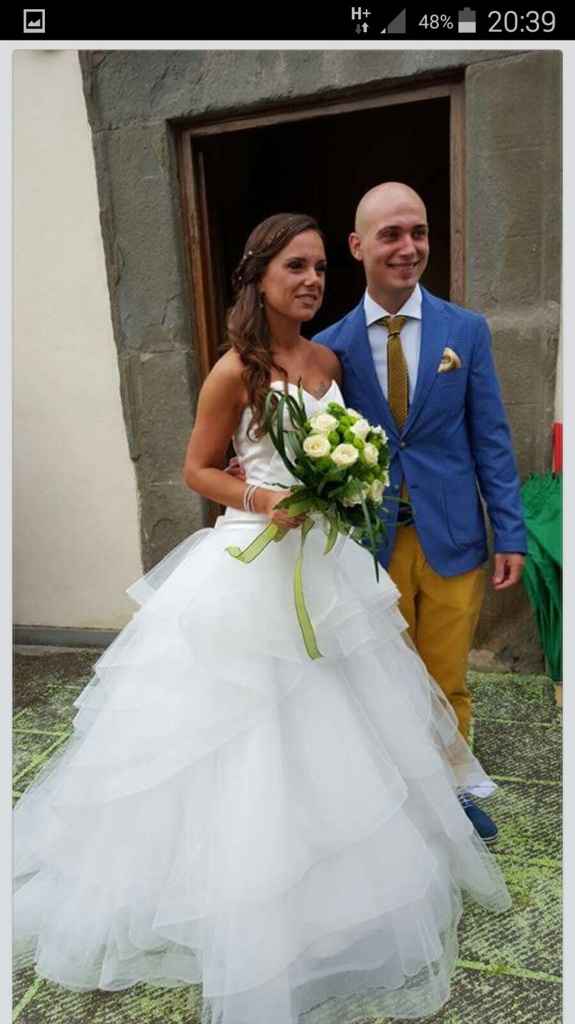 Condividiamo la foto del nostro abito il giorno delle nozze ? - 2