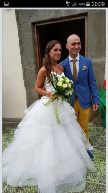 Condividiamo la foto del nostro abito il giorno delle nozze ? - 2