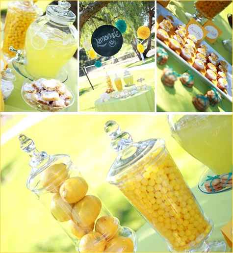 Lemon Yellow Wedding Theme