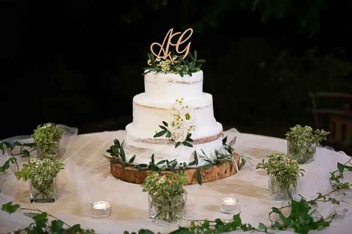 Torta Nuziale Brushstroke Cake! - 1