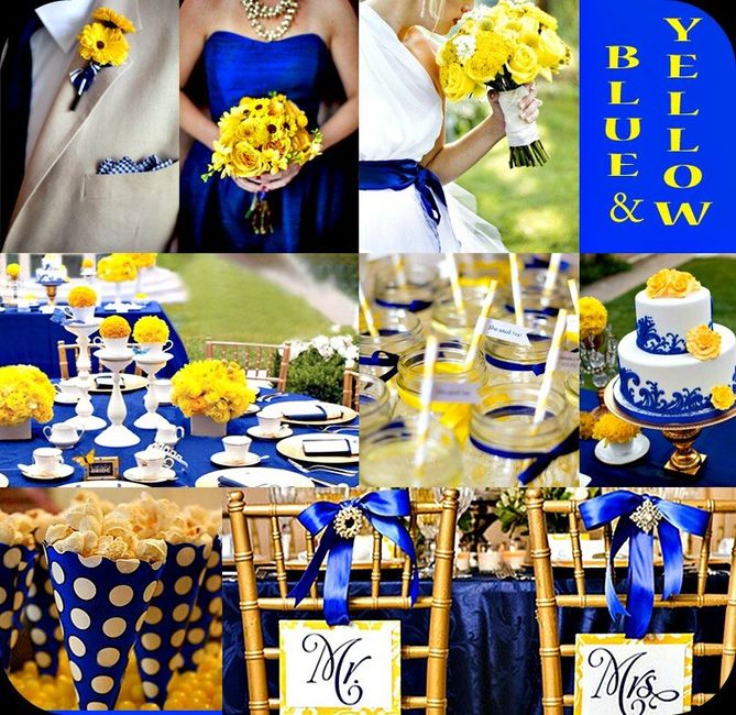 colori giallo e blu - 1