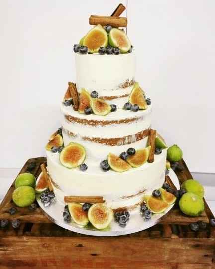wedding cake con fichi