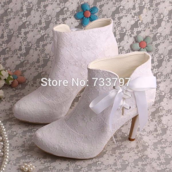 Ankle boot sposa -tre-