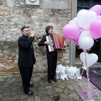 i miei musicisti esterno chiesa