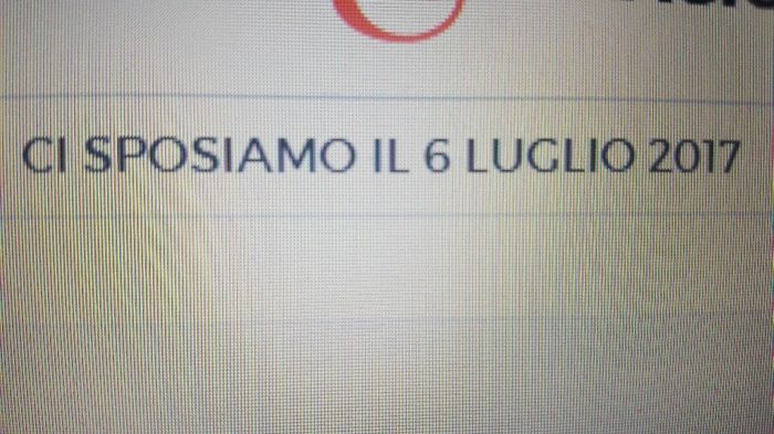 Condividete la data delle vostre nozze - 1