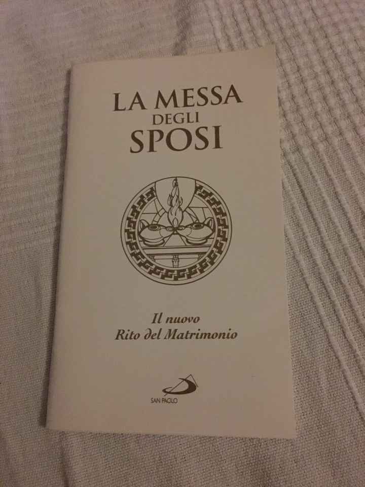 Scelta delle letture e libretto messa... help! - 1