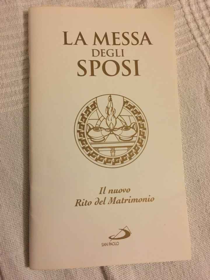 Letture e libretti messa - 1