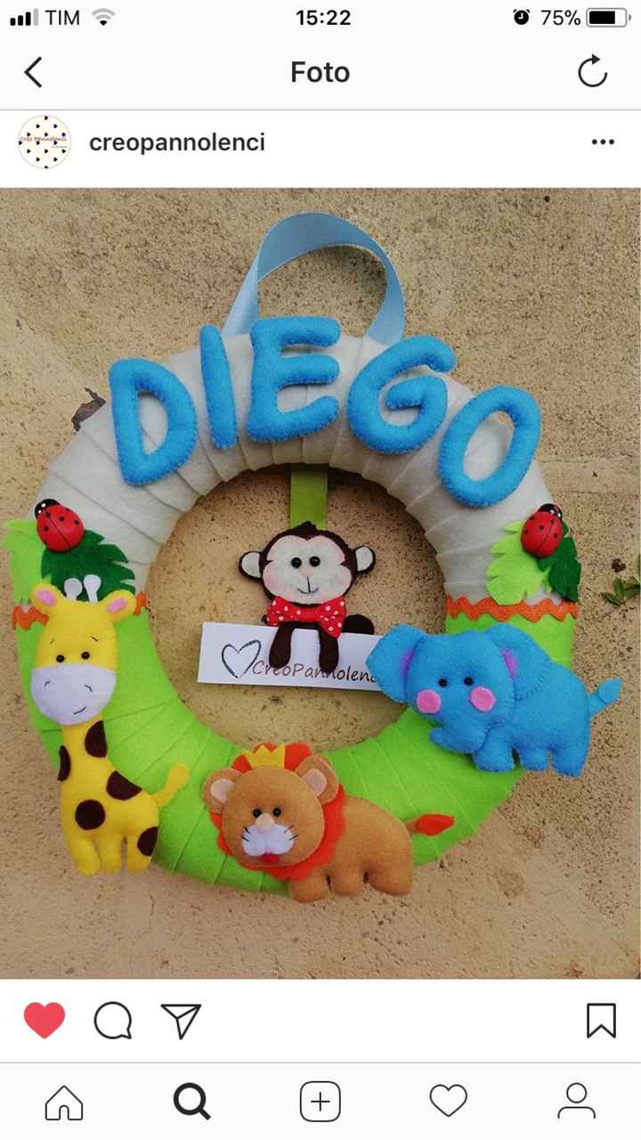  Fiocco nascita e sacchettini - 1