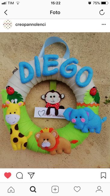 Fiocco nascita e sacchettini 3