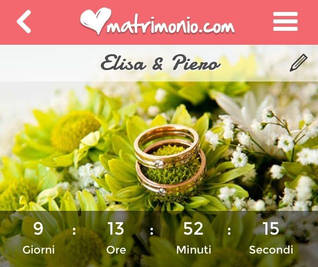 Quanto manca alle vostre nozze? - 1