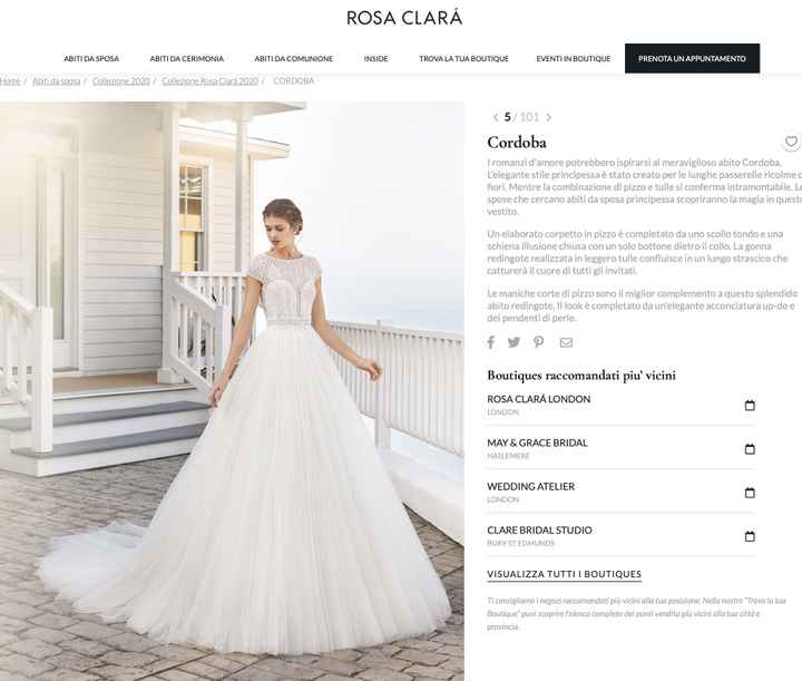 Modello del vostro abito da sposa - 1