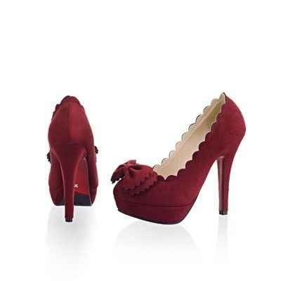 Scarpe bordeaux