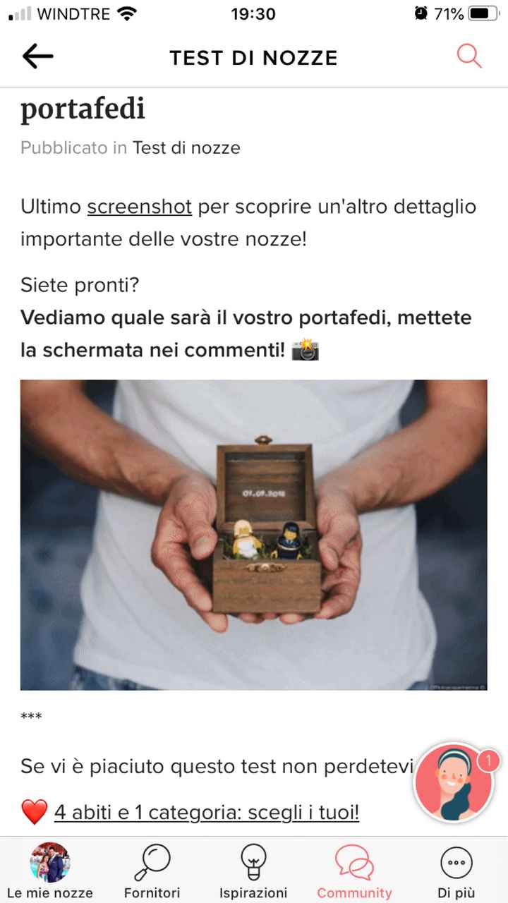 Fai lo screenshot e scopri il tuo portafedi - 1