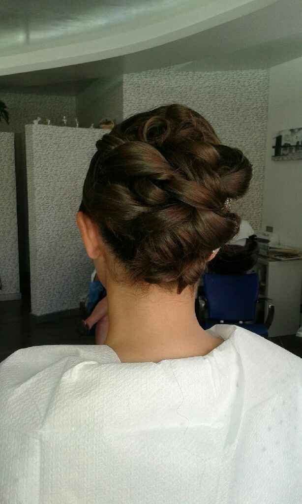 Terza prova acconciatura - 2