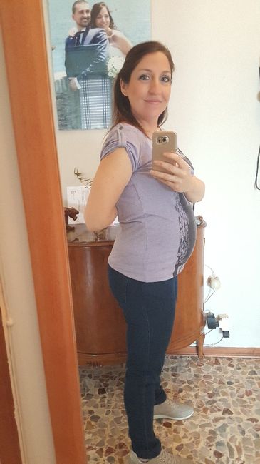 Il mio pancione al sesto mese ❤️🎀 8