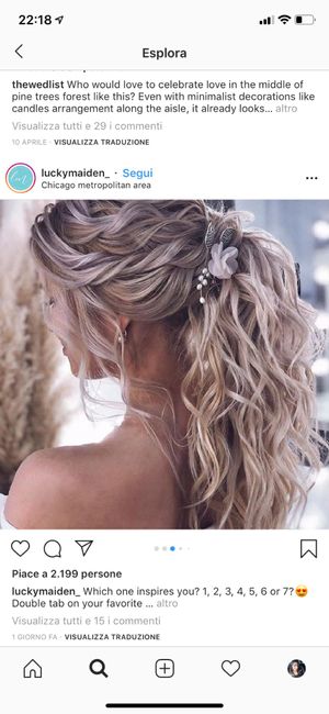 Raccolto, semiraccolto o capelli sciolti? - 2