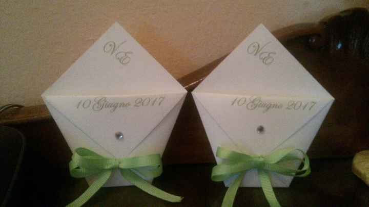 Menù, libretti, coni e palette x confettata - 1