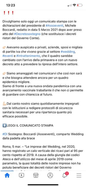 Aggiornamento da Assoeventi - 1