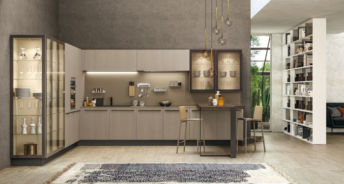 Abbinamento rustico-moderno 1