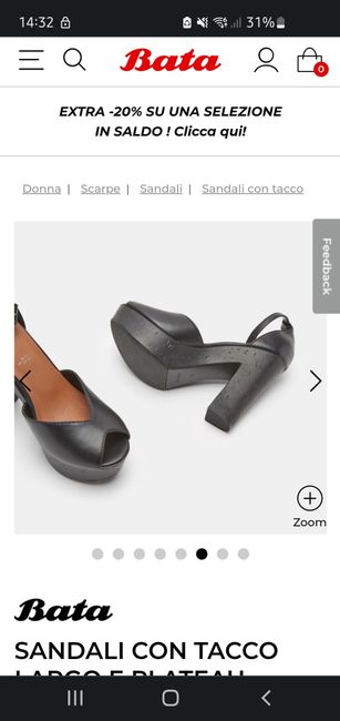 Scarpe di riserva per il gran giorno 4