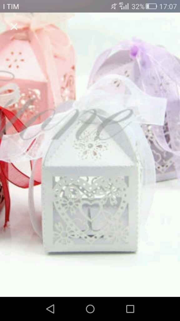 Segnaposto al posto della confettata - 1