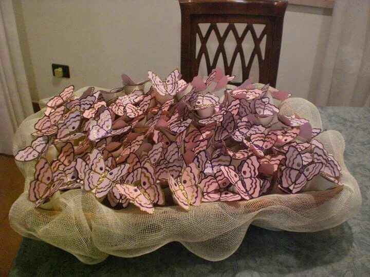 Idee per matrimonio a tema farfalle - 1