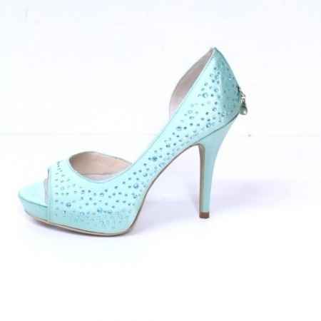 scarpe blu tiffany