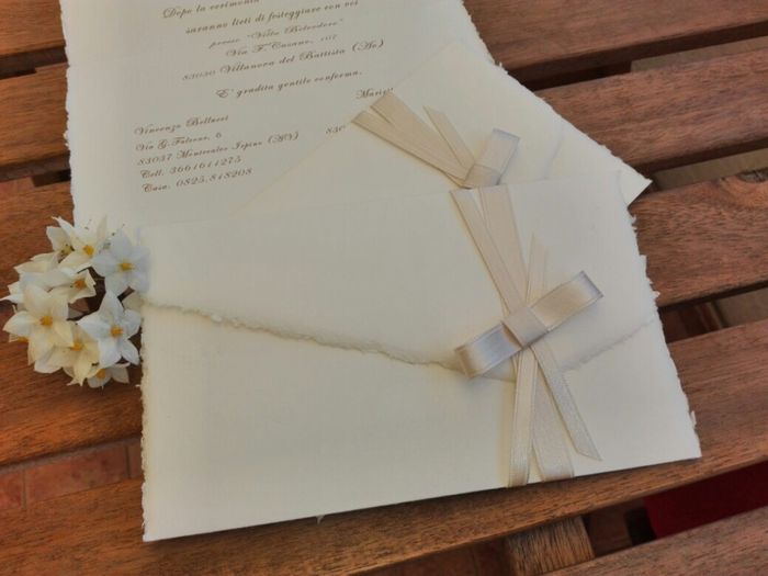 Idee per buste partecipazioni - 1