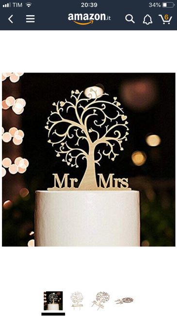 Cake topper - 1