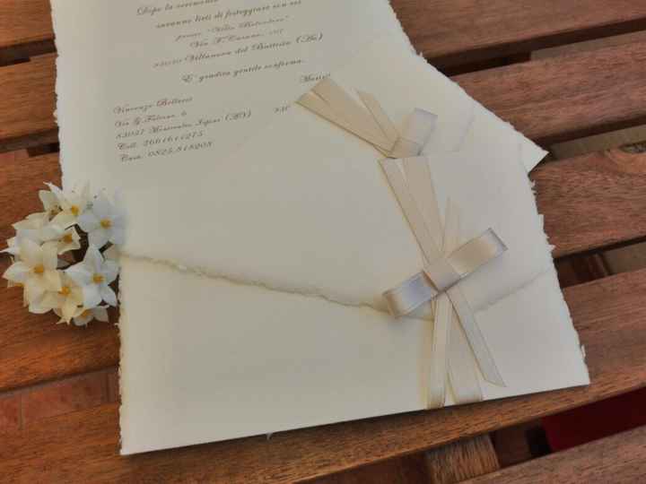 Idee per buste partecipazioni - 1