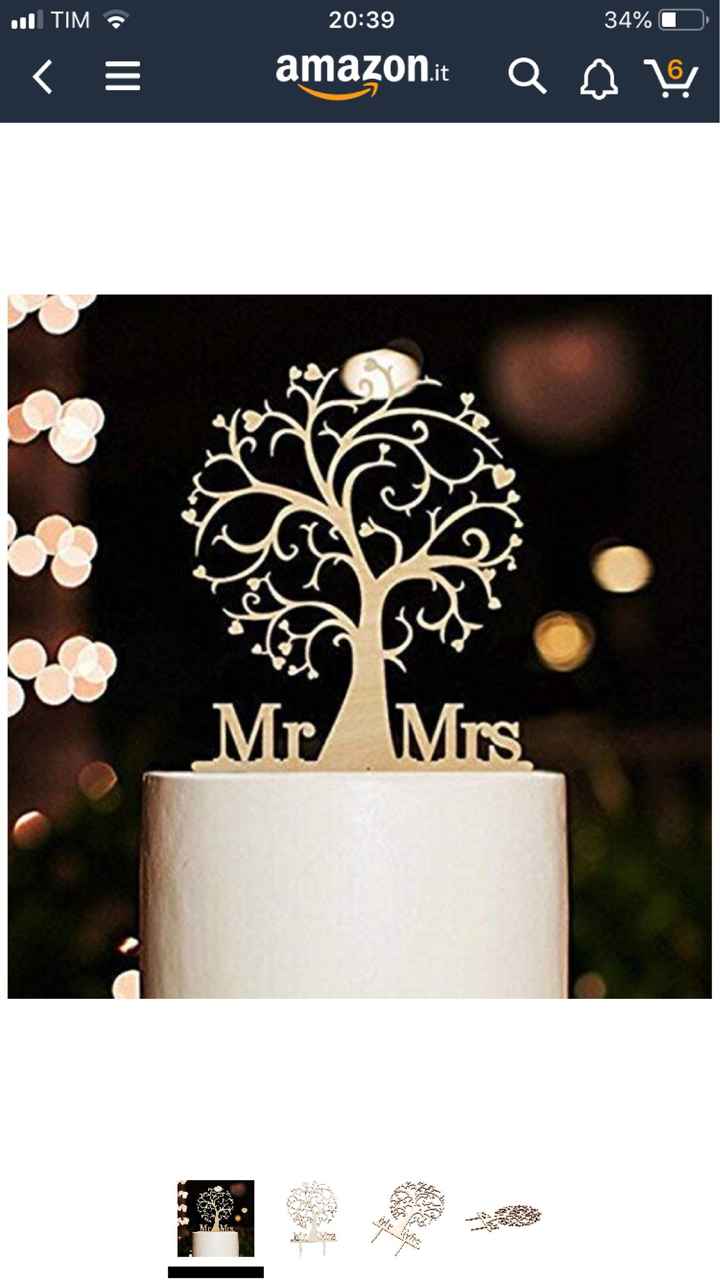 Cake topper - 1