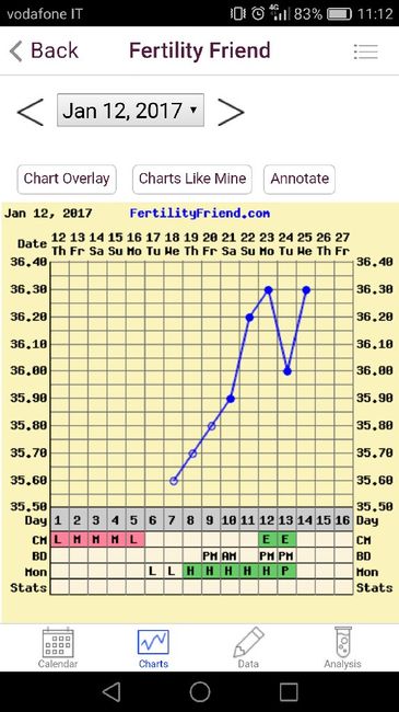 Termometro per tb basale e stick ovulazione - 1