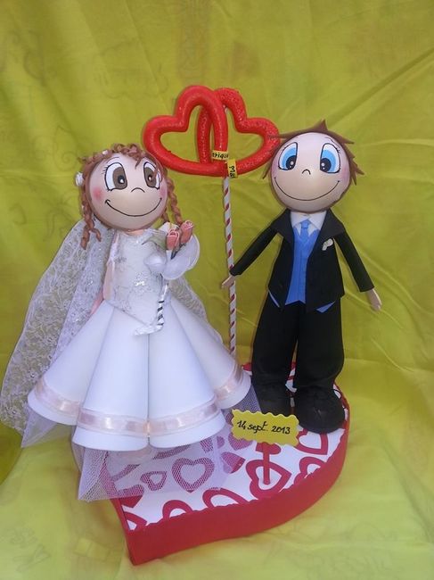 cake topper fatti da mia sorella!!!