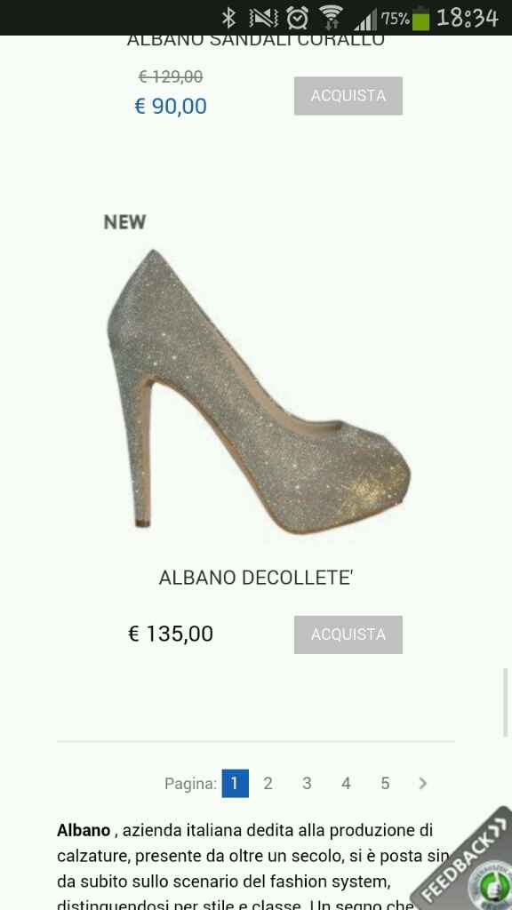 Scarpe sposa albano - 1