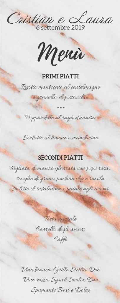 Menù fai da me ✅ - 1