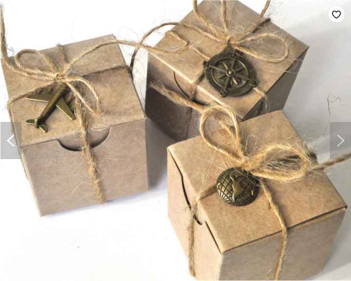 Scatole x confetti + medagliette