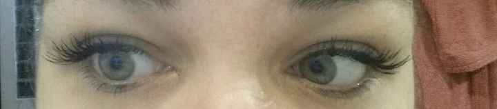 Extencion  ciglia.. giorno del matrimonio.. - 1