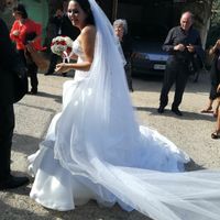  Differenza abito da sposa bianco e avorio - 1