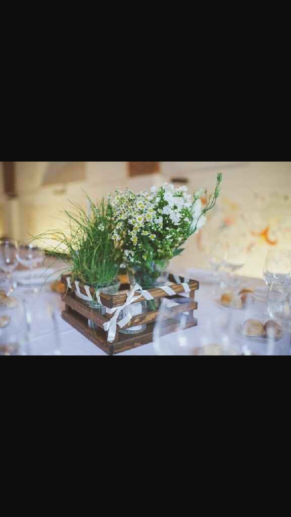 Centro tavola rustico/shabbychic faidate - 5