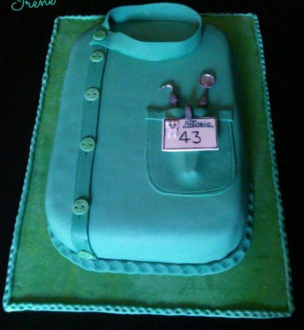 Statuette torta dentista - 1