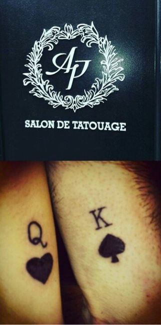 Avete tatoo con i vostri  fm 😘❤️ - 1