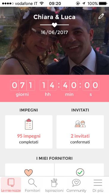 Quanti impegni vi mancano? - 1