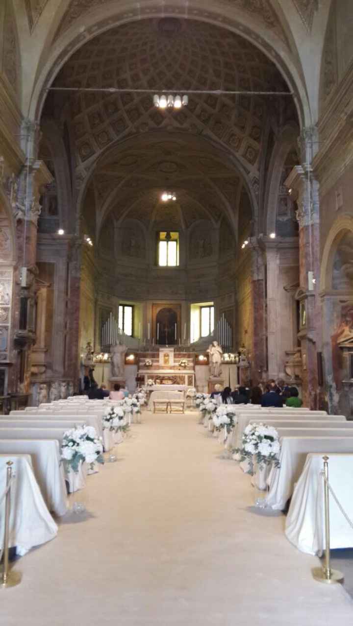 Habemus addobbo floreale chiesa/location 😍😍😍 - 1